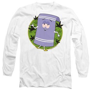 South Park Unisex Adult Towelie T-Shirt / White